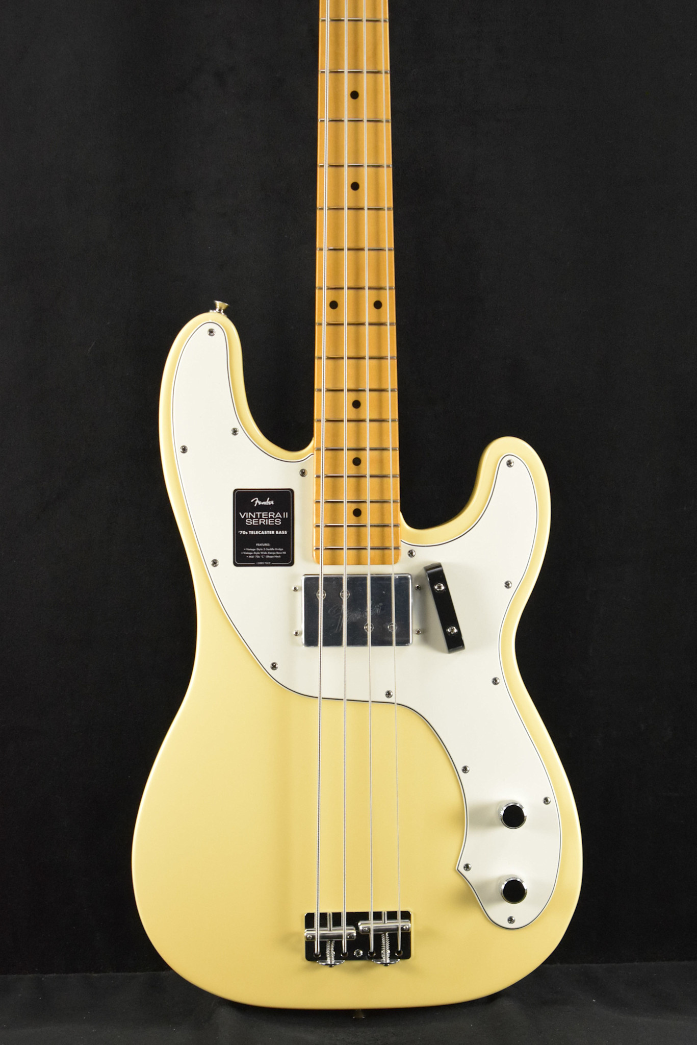 Fender Fender Vintera II '70s Telecaster Bass Vintage White Maple Fingerboard