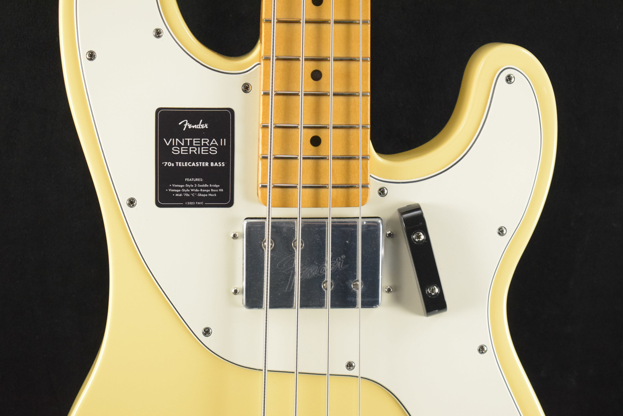 Fender Fender Vintera II '70s Telecaster Bass Vintage White Maple Fingerboard