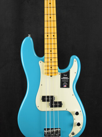 Fender Fender American Professional II Precision Bass Miami Blue Maple Fingerboard