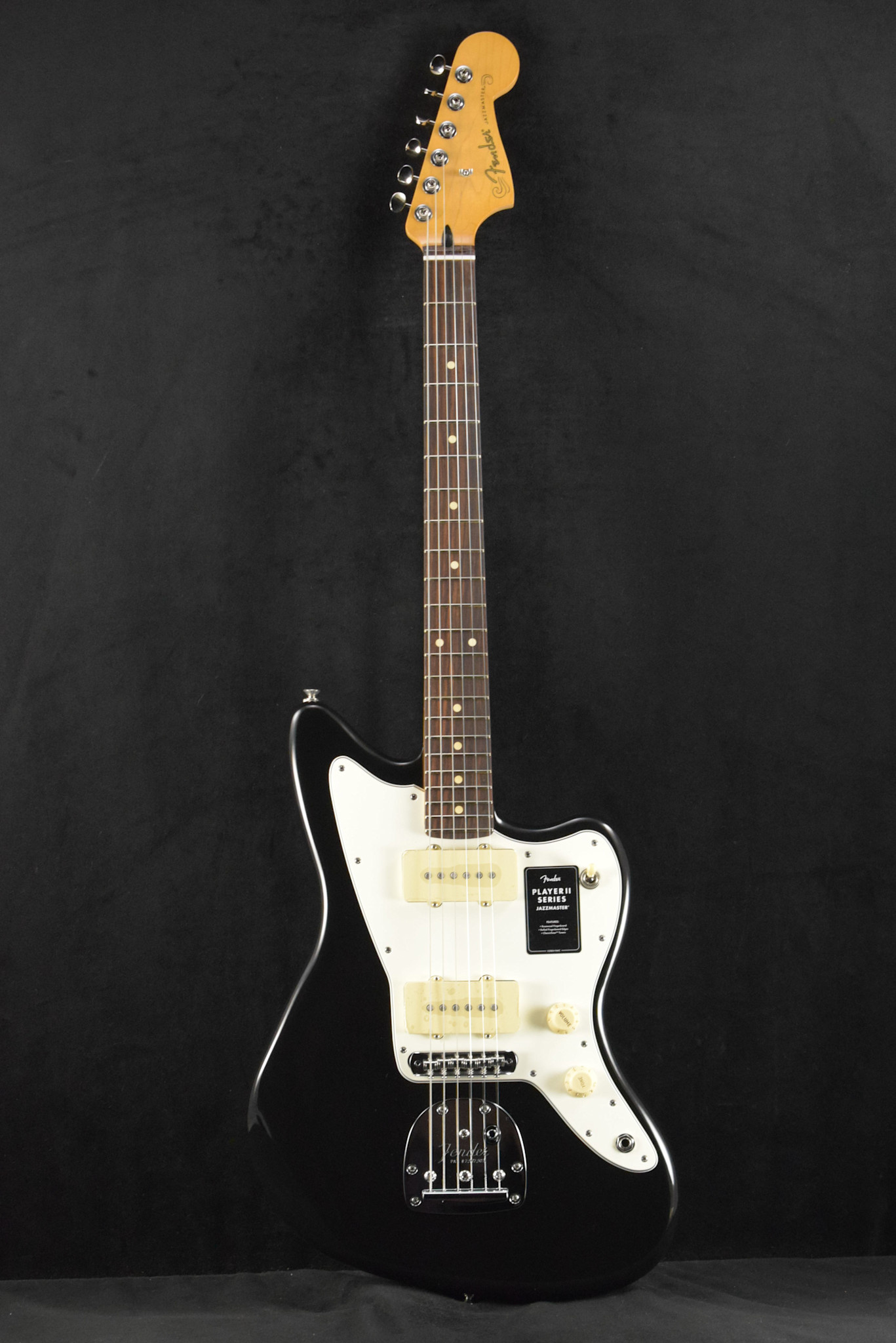 ギター Fender PLAYER JAZZMASTER PF black Fender Limited Edition Player Jazzmaster with Pau Ferro FB