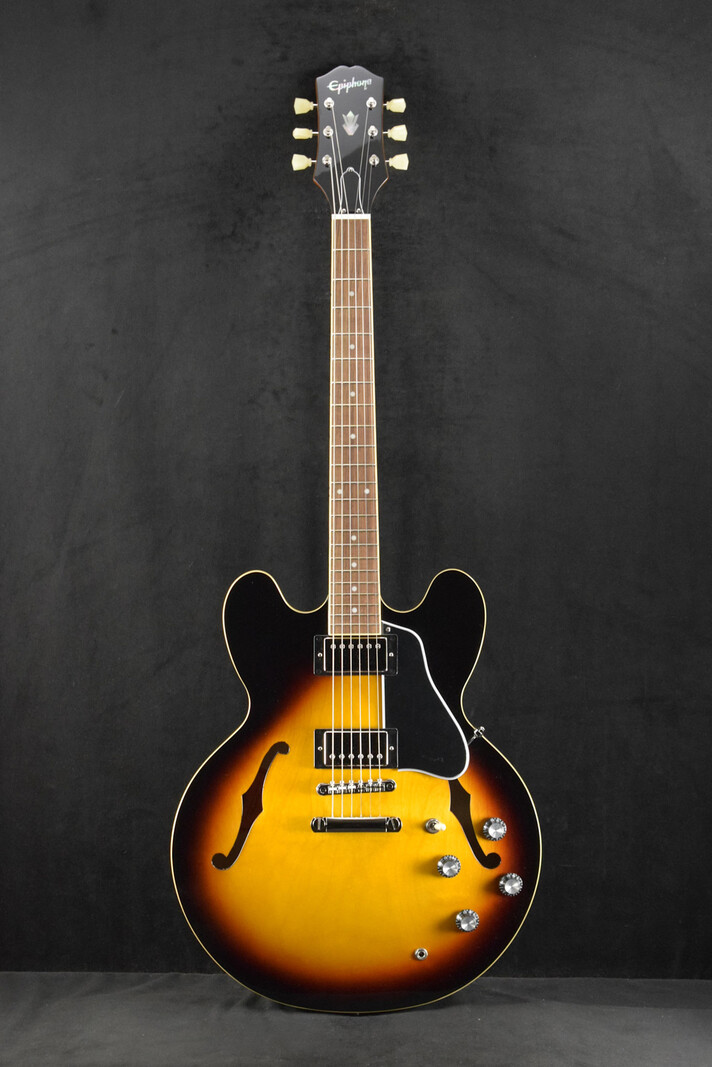 ギター Epiphone ES-335 LH (Vinrage Sunburst) Epiphone ES-335 - Vintage Sunburst