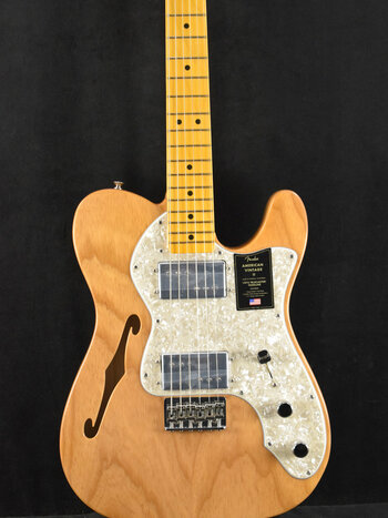 Fender Fender American Vintage II 1972 Telecaster Thinline Aged Natural Maple Fingerboard