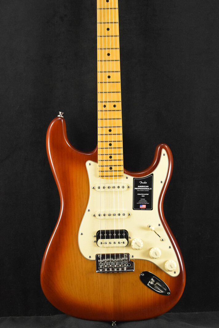 Fender AmericanProfessionalStratocaster® Fender American Professional Stratocaster - Black with Maple