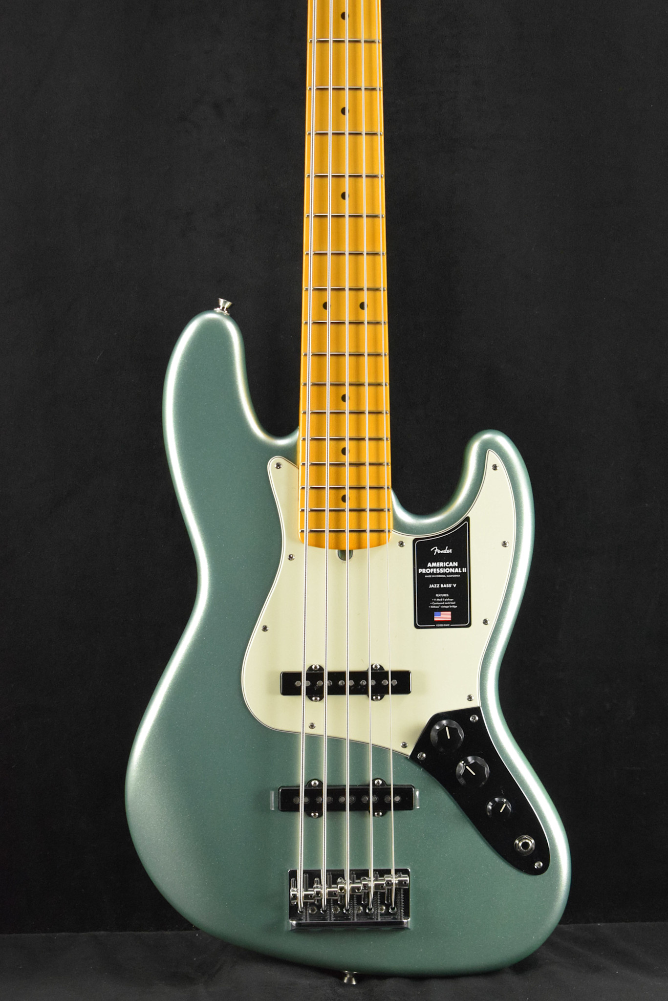 ベース Fender American Professional Jazz Bass V Fender American Professional Jazz Bass V - Sonic Gray with