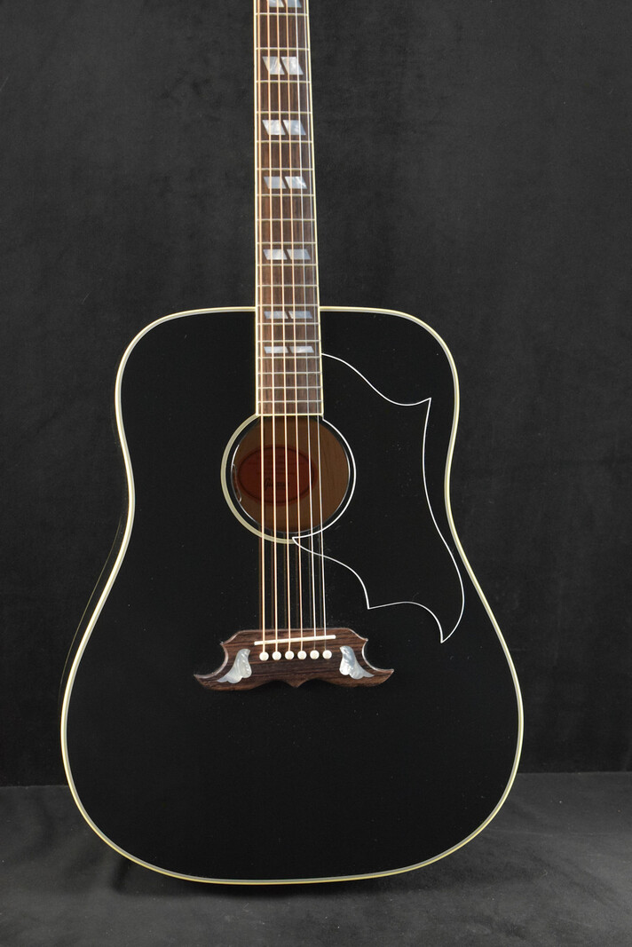 ギター gibson custom shop DOVE 2015 2015 Gibson Custom Shop Dove Acoustic | Ebony Black Finish