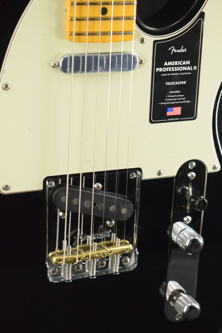 Fender Fender American Professional II Telecaster Black Maple Fingerboard