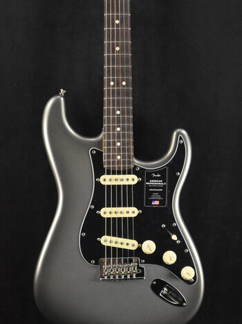 Fender Fender American Professional II Stratocaster Mercury Rosewood Fingerboard