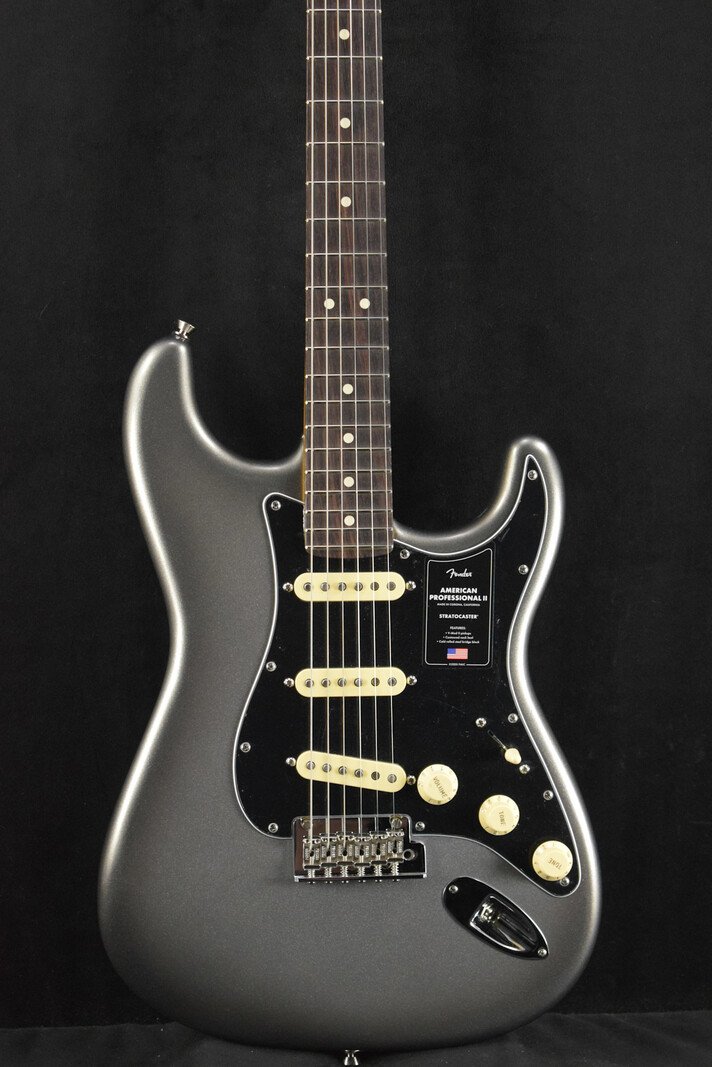 Fender Fender American Professional II Stratocaster Mercury Rosewood Fingerboard