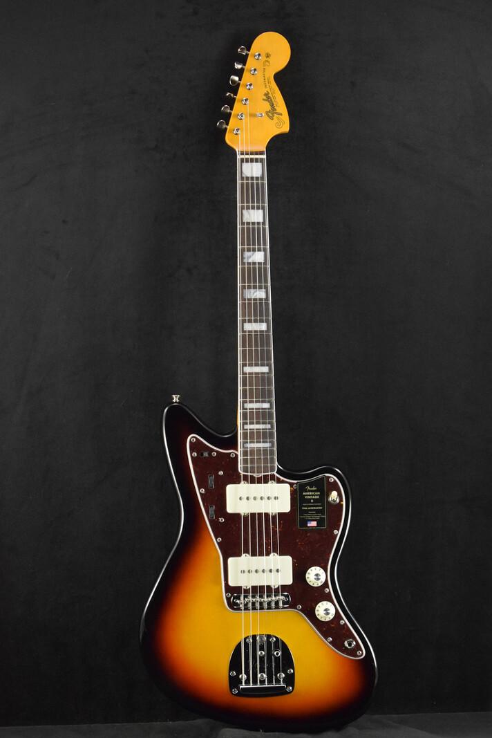 Fender Fender American Vintage II 1966 Jazzmaster 3-Color Sunburst Rosewood Fingerboard