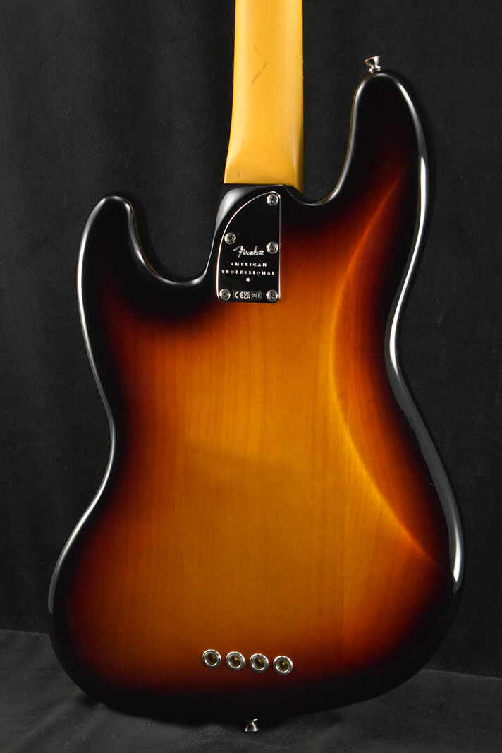 Fender Fender American Professional II Jazz Bass 3-Color Sunburst Rosewood Fingerboard