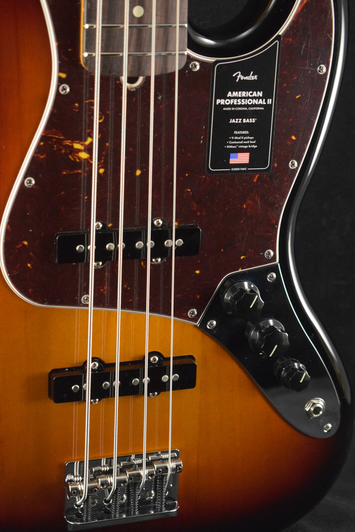 Fender Fender American Professional II Jazz Bass 3-Color Sunburst Rosewood Fingerboard