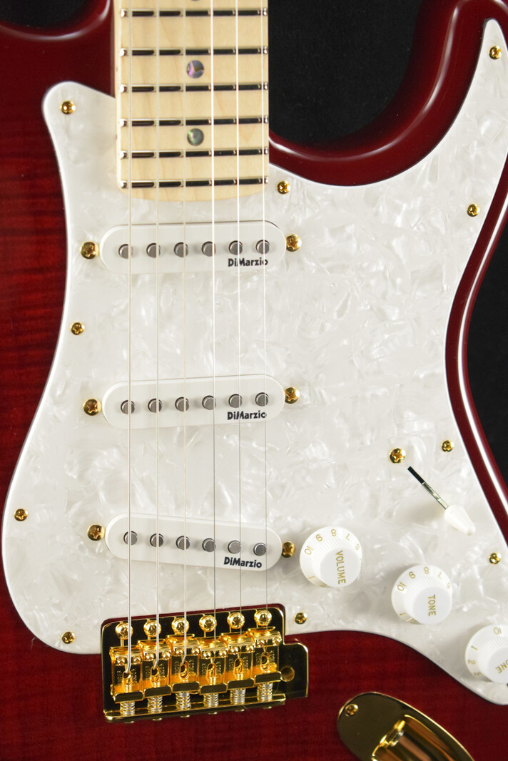 Fender Fender Richie Kotzen Stratocaster Transparent Red Burst Maple Fingerboard