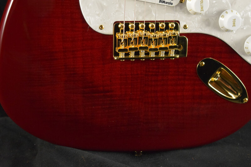 Fender Fender Richie Kotzen Stratocaster Transparent Red Burst Maple Fingerboard