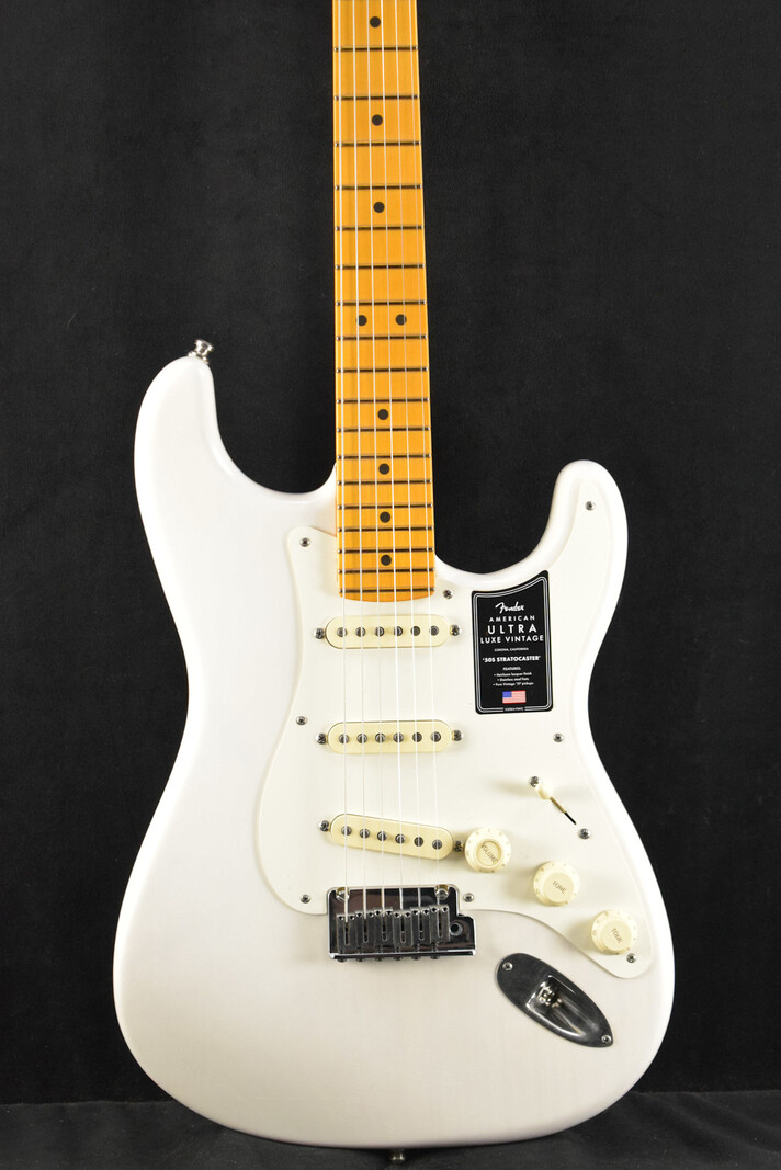 Fender Fender American Ultra Luxe Vintage '50s Stratocaster White Blonde Maple Fingerboard