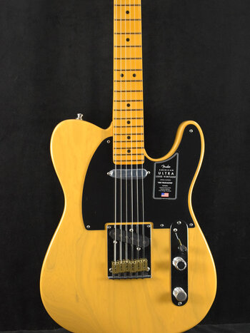 Fender Fender American Ultra Luxe Vintage '50s Telecaster Butterscotch Blonde Maple Fingerboard