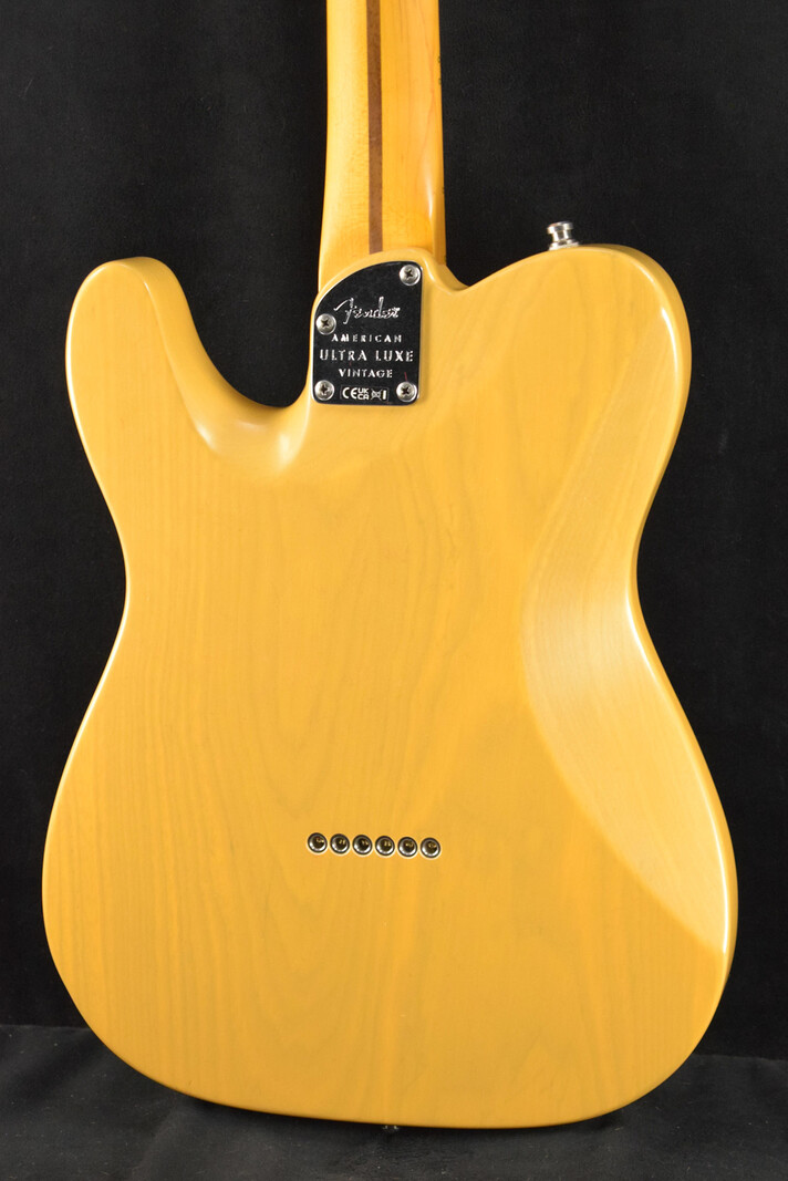 Fender Fender American Ultra Luxe Vintage '50s Telecaster Butterscotch Blonde Maple Fingerboard