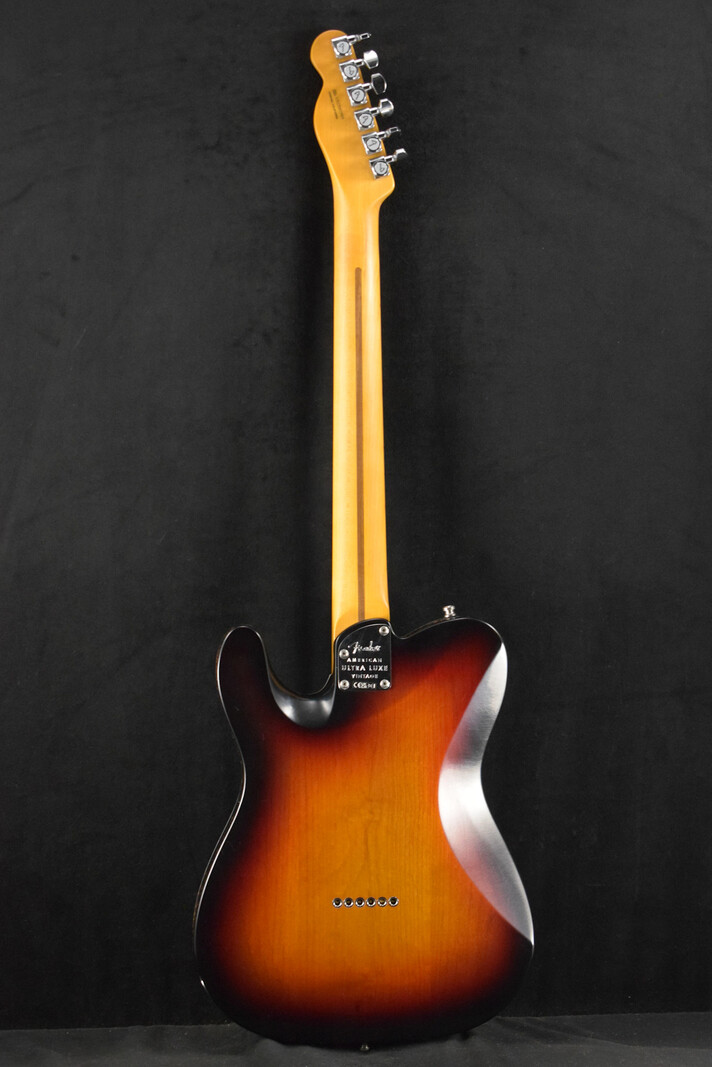 Fender Fender American Ultra Luxe Vintage '60s Telecaster Custom 3-Color Sunburst Rosewood Fingerboard