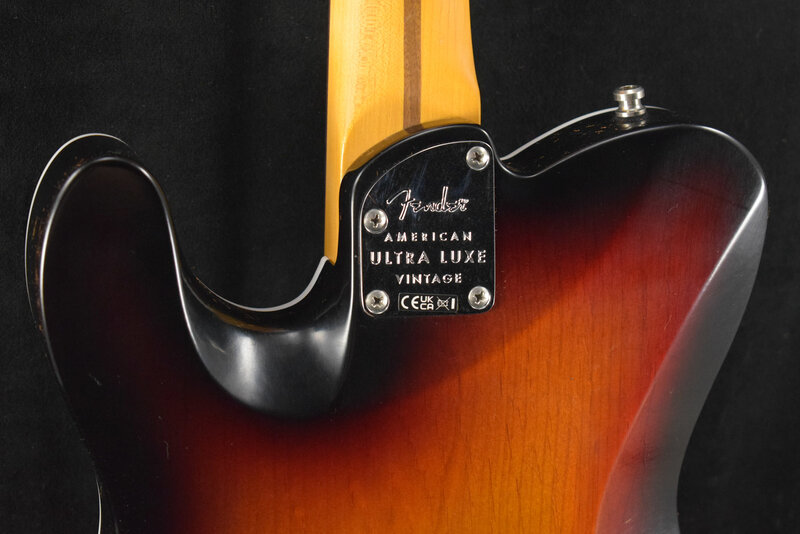 Fender Fender American Ultra Luxe Vintage '60s Telecaster Custom 3-Color Sunburst Rosewood Fingerboard