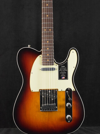 Fender Fender American Ultra Luxe Vintage '60s Telecaster Custom 3-Color Sunburst Rosewood Fingerboard