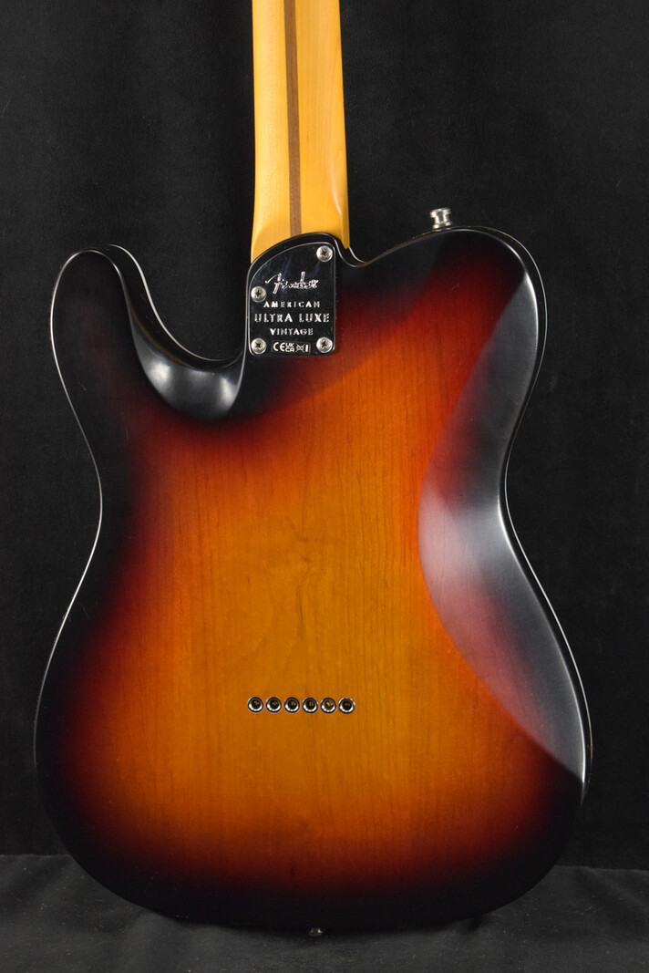 Fender Fender American Ultra Luxe Vintage '60s Telecaster Custom 3-Color Sunburst Rosewood Fingerboard
