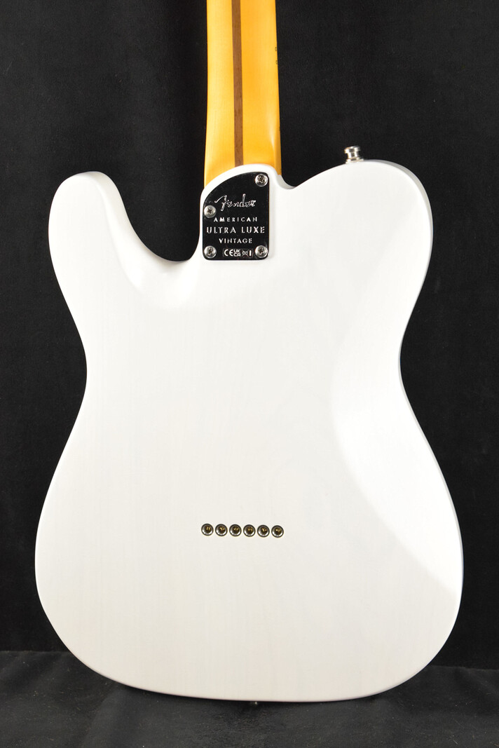 Fender Fender American Ultra Luxe Vintage '50s Telecaster White Blonde Maple Fingerboard