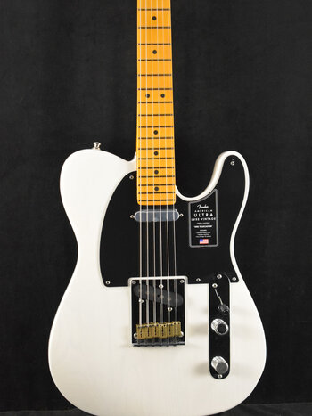 Fender Fender American Ultra Luxe Vintage '50s Telecaster White Blonde Maple Fingerboard