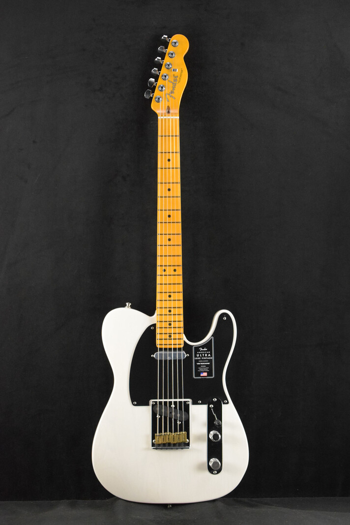 Fender Fender American Ultra Luxe Vintage '50s Telecaster White Blonde Maple Fingerboard