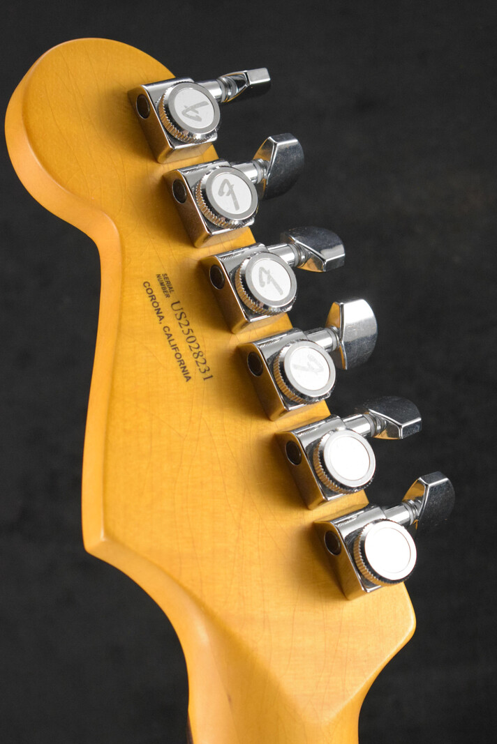 Fender Fender American Ultra Luxe Vintage '60s Stratocaster HSS Sea Foam Green Rosewood Fingerboard