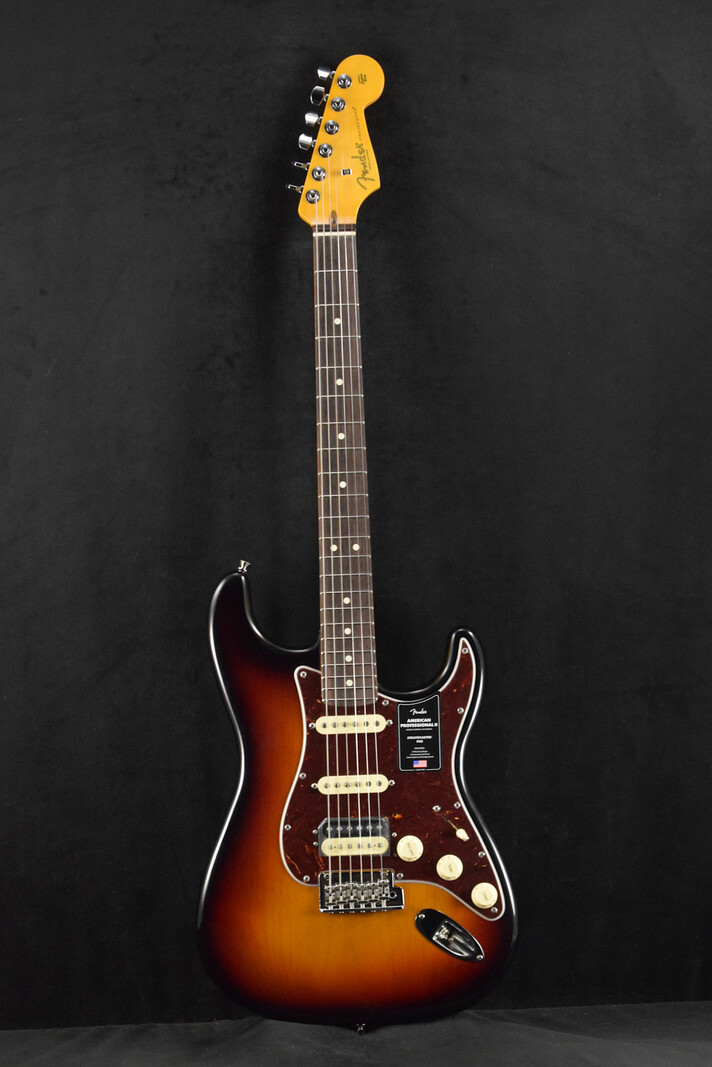 Fender Fender American Professional II Stratocaster HSS 3-Color Sunburst Rosewood Fingerboard