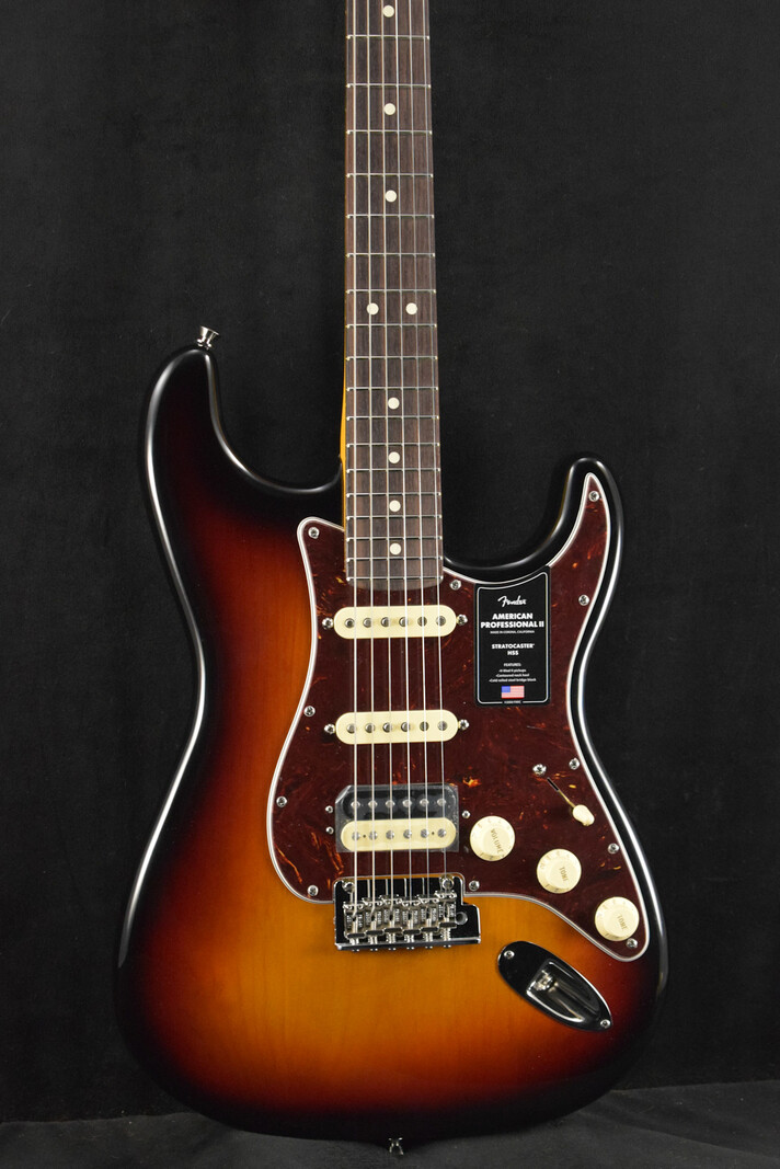 Fender Fender American Professional II Stratocaster HSS 3-Color Sunburst Rosewood Fingerboard
