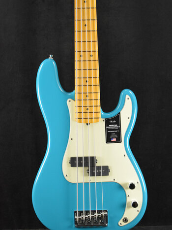 Fender Fender American Professional II Precision Bass V Miami Blue Maple Fingerboard
