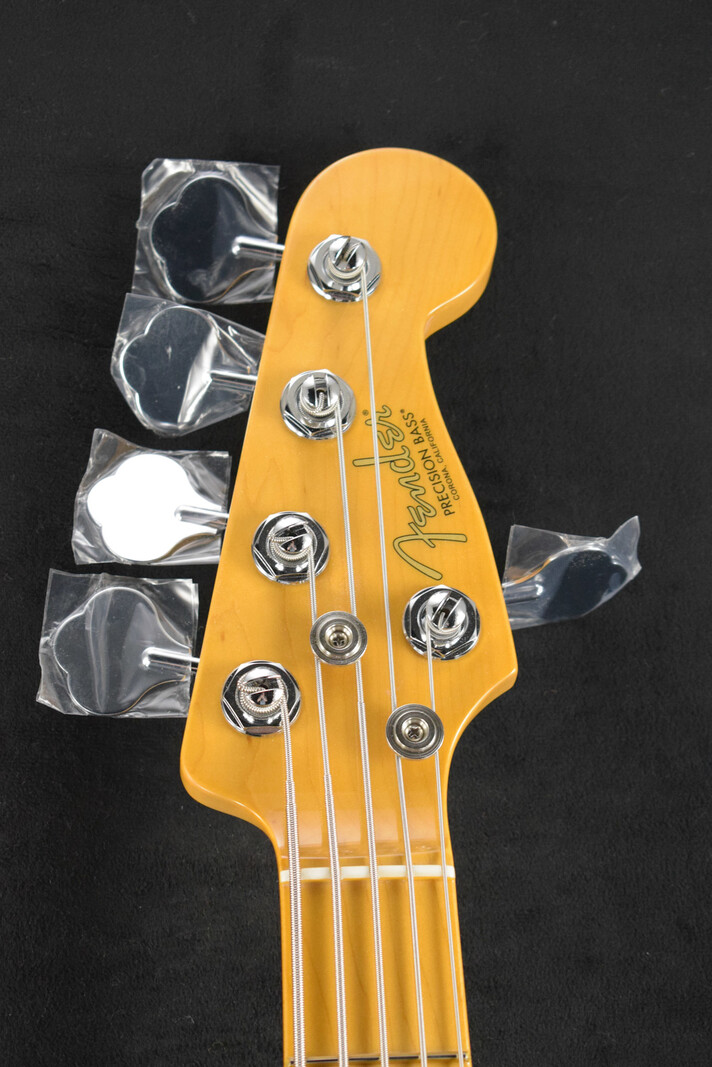 Fender Fender American Professional II Precision Bass V Miami Blue Maple Fingerboard