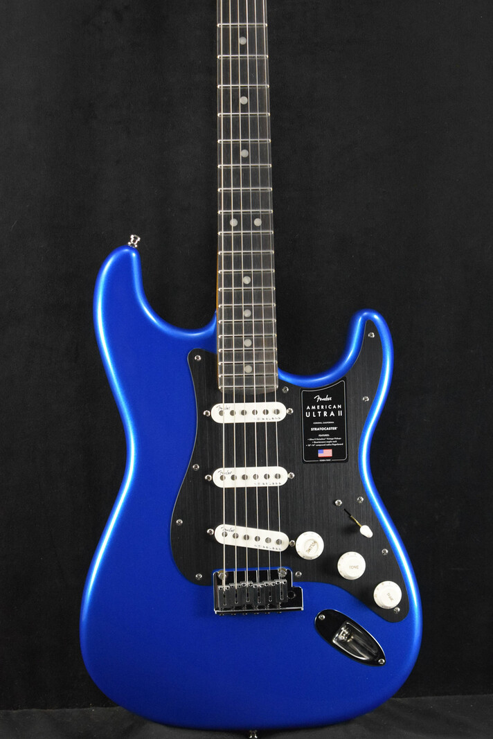 Fender Fender American Ultra II Stratocaster Noble Blue Ebony Fingerboard