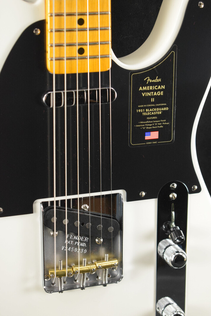 Fender Fender American Vintage II 1951 Telecaster Prototype White Maple Fingerboard
