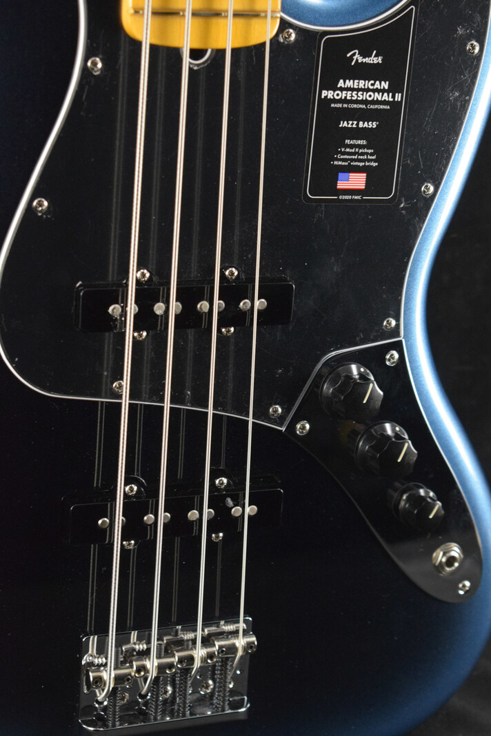 Fender Fender American Professional II Jazz Bass Dark Night Maple Fingerboard
