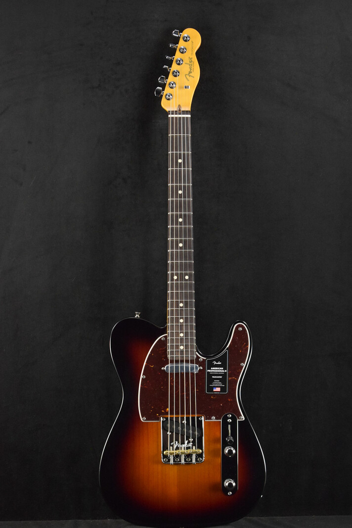 Fender Fender American Professional II Telecaster 3-Color Sunburst Rosewood Fingerboard