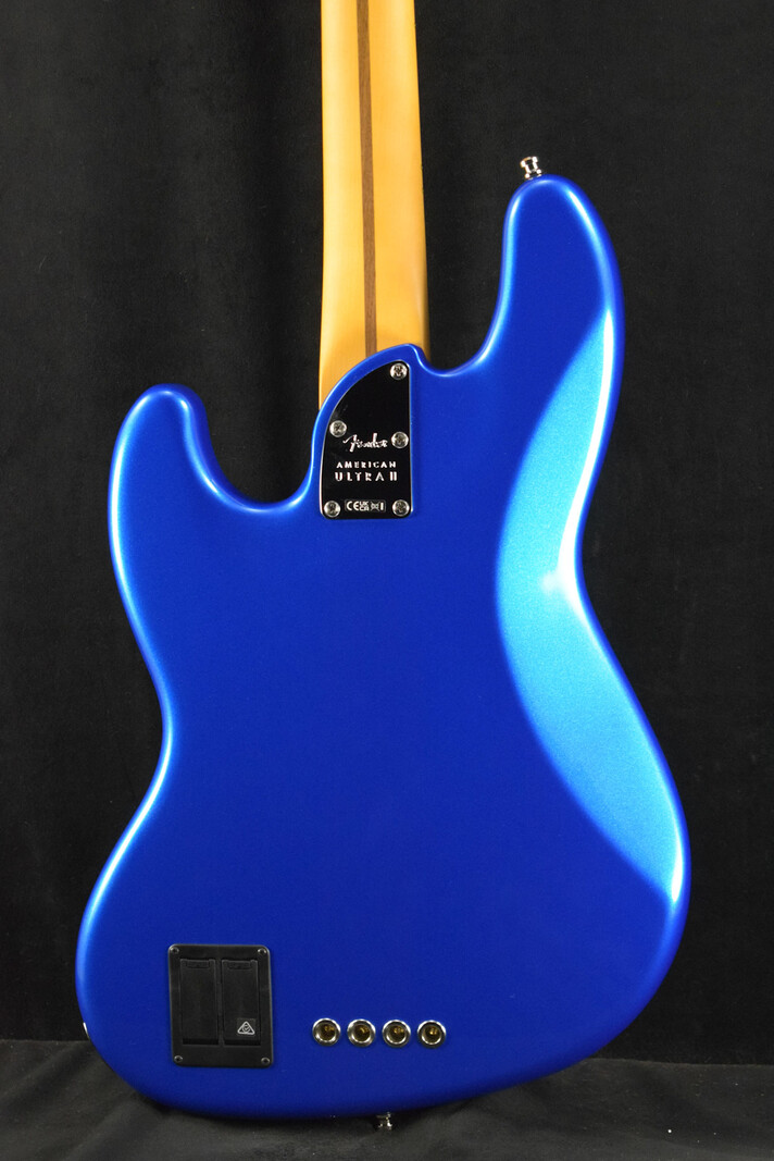 Fender Fender American Ultra II Jazz Bass Noble Blue Ebony Fingerboard