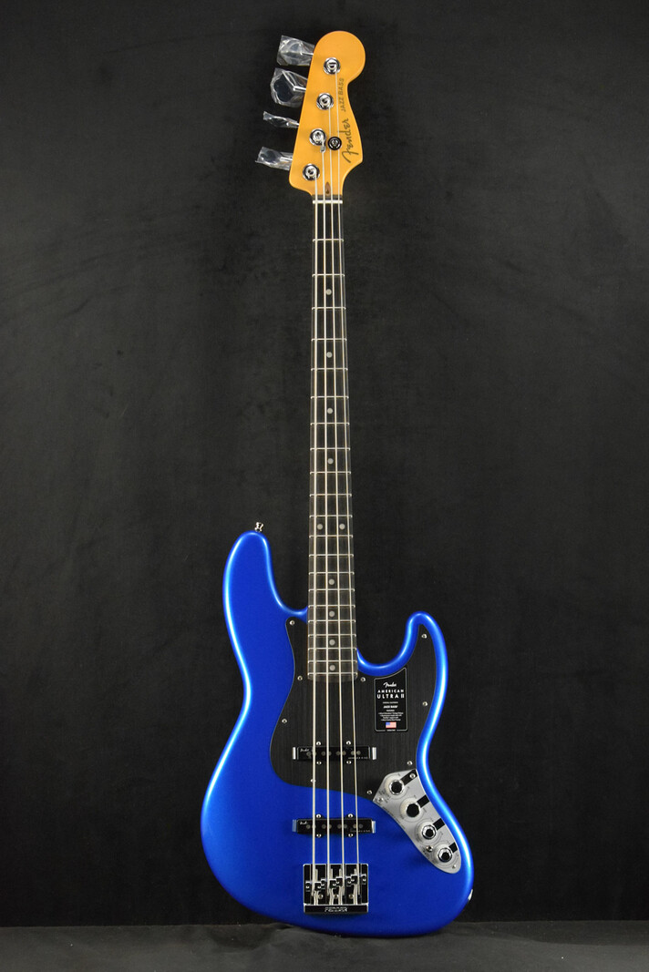 Fender Fender American Ultra II Jazz Bass Noble Blue Ebony Fingerboard