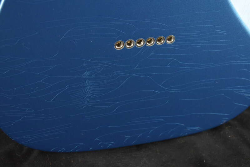 Fender Fender American Ultra Luxe Vintage '60s Custom Telecaster Lake Placid Blue Rosewood Fingerboard
