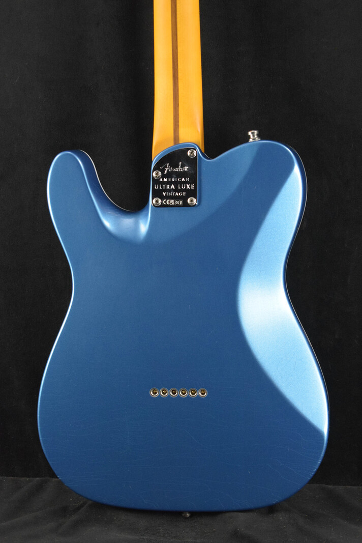 Fender Fender American Ultra Luxe Vintage '60s Custom Telecaster Lake Placid Blue Rosewood Fingerboard