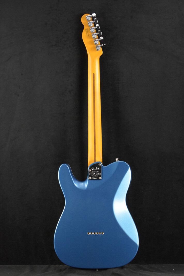 Fender Fender American Ultra Luxe Vintage '60s Custom Telecaster Lake Placid Blue Rosewood Fingerboard