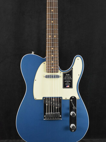 Fender Fender American Ultra Luxe Vintage '60s Custom Telecaster Lake Placid Blue Rosewood Fingerboard