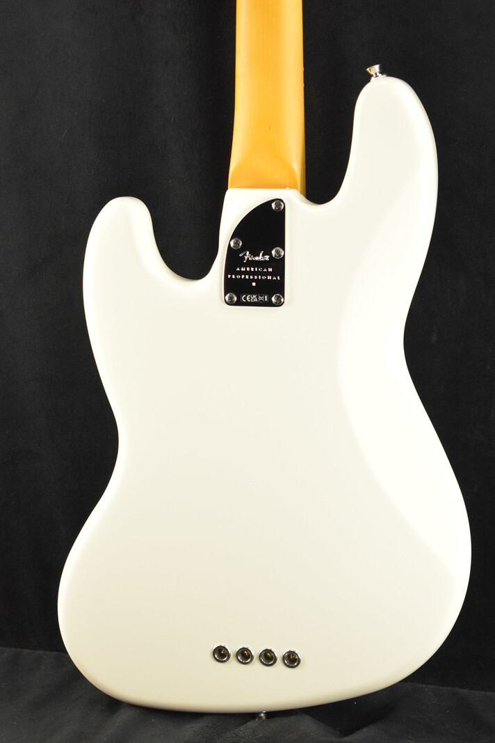Fender Fender American Professional II Jazz Bass Olympic White Rosewood Fingerboard
