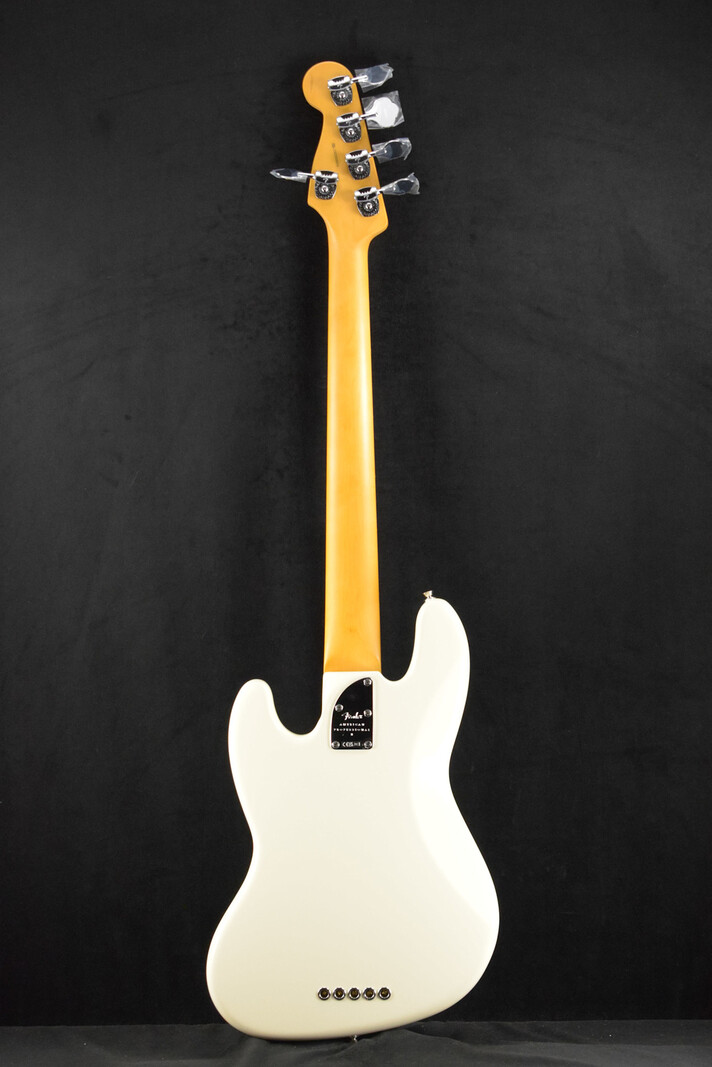 Fender Fender American Professional II Jazz Bass V Olympic White Rosewood Fingerboard