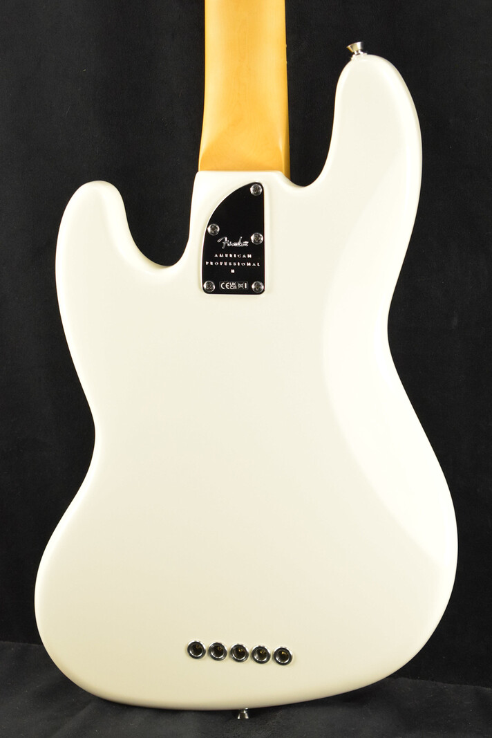Fender Fender American Professional II Jazz Bass V Olympic White Rosewood Fingerboard