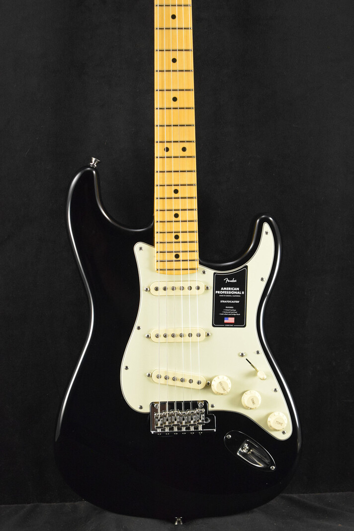 Fender Fender American Professional II Stratocaster Black Maple Fingerboard