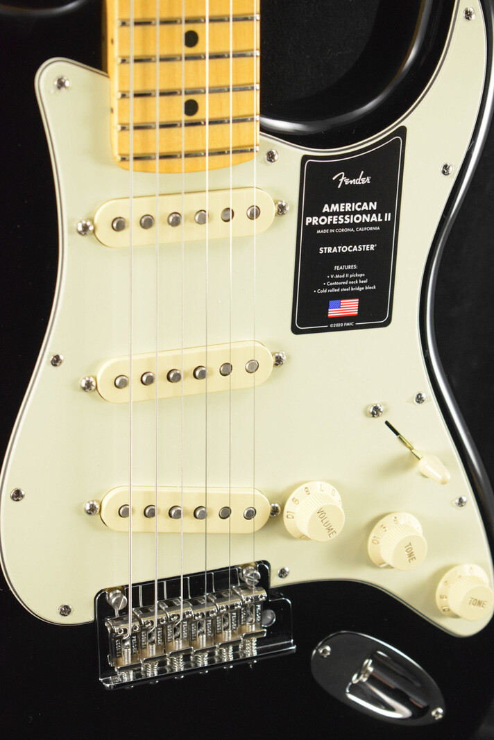 Fender Fender American Professional II Stratocaster Black Maple Fingerboard