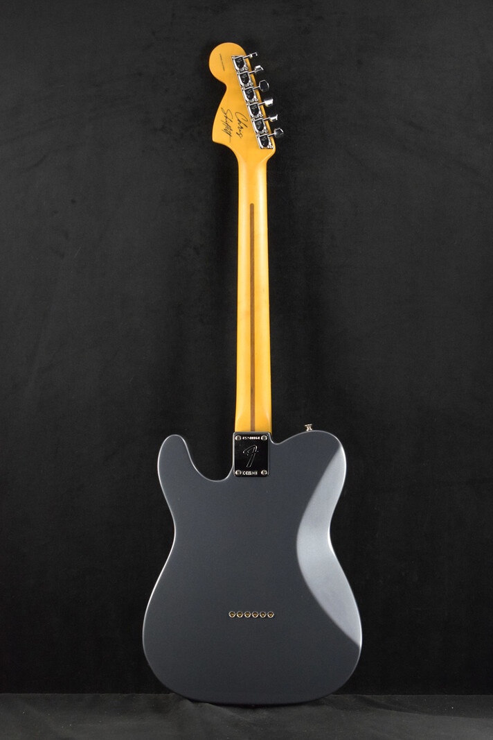 Fender Fender Chris Shiflett Cleaver Telecaster Deluxe Charcoal Frost Metallic Rosewood Fingerboard