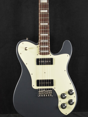 Fender Fender Chris Shiflett Cleaver Telecaster Deluxe Charcoal Frost Metallic Rosewood Fingerboard