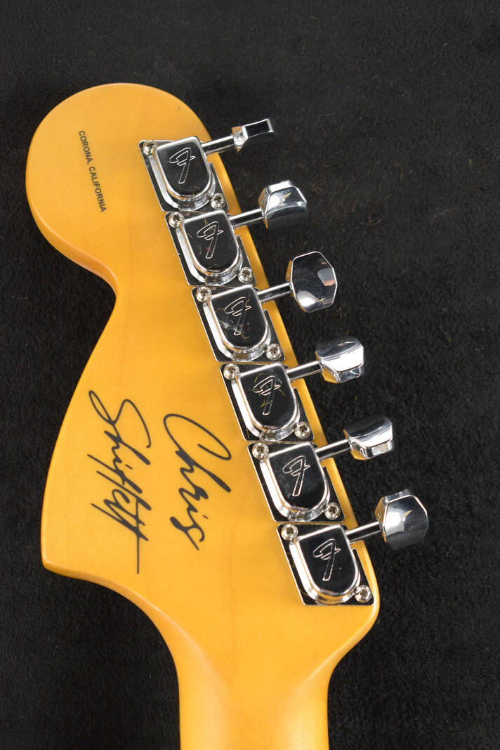 Fender Fender Chris Shiflett Cleaver Telecaster Deluxe Charcoal Frost Metallic Rosewood Fingerboard
